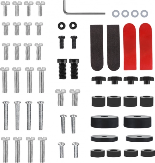 Easy installation with included accessories