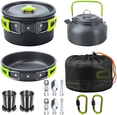 Pilna komplektacija su įrankiais ir puodeliais