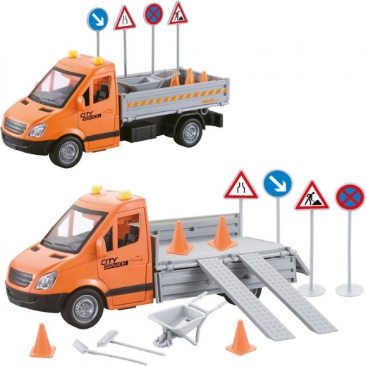 Pakeliama platforma ir užvažiavimai realistiniam krovimui