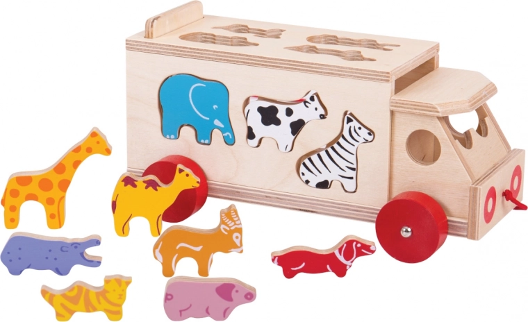 Animal shape sorter for smart learning