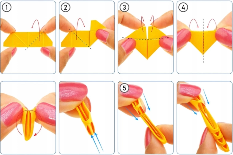 Unique folding system