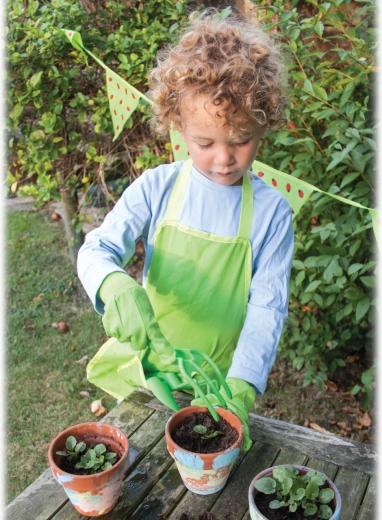 Idealu mažiesiems sodininkams
