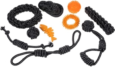 Išsamus 10 žaislų rinkinys universaliai pramogai