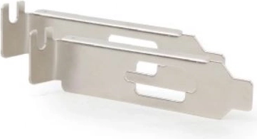 Interchangeable brackets: full-height and low-profile