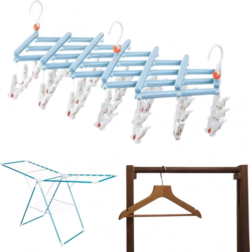 Folding design with hook lock