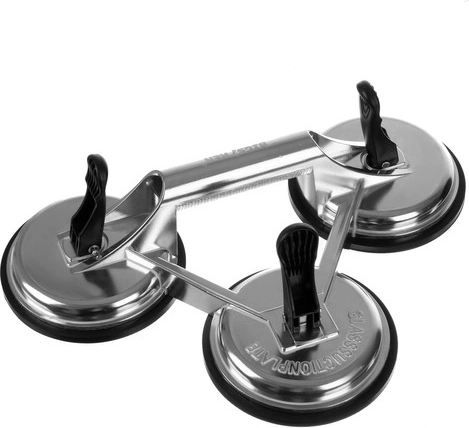 Neslystanti aliumininė rankena