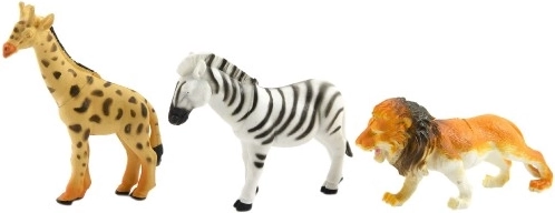 Realistinės laukinės gamtos figūrėlės