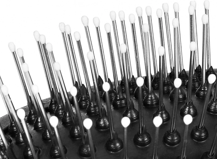 Švelnus iššukavimas be tampymo