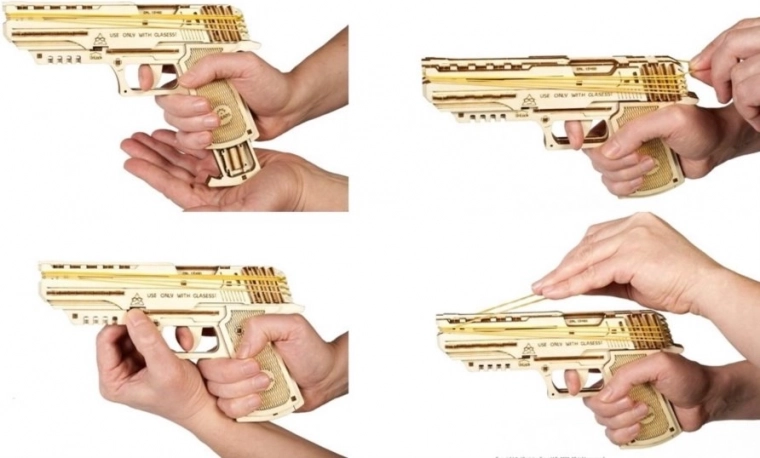 Veikiantis gumyčių mechanizmas