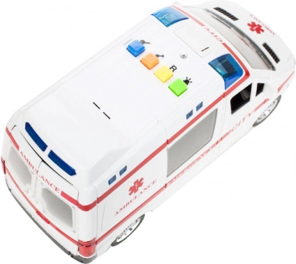 Šviesos, sirenos ir mygtukai ant stogo