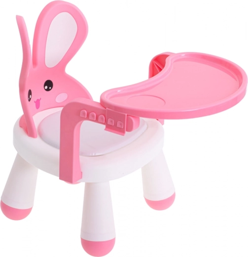 Ergonomic “bunny” backrest