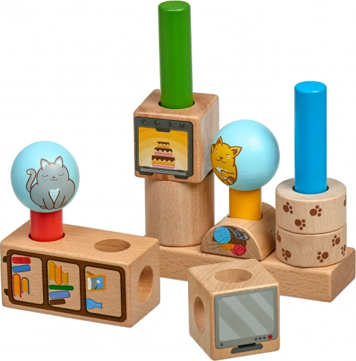 Dėliojimas ant kaiščių erdvinei vaizduotei