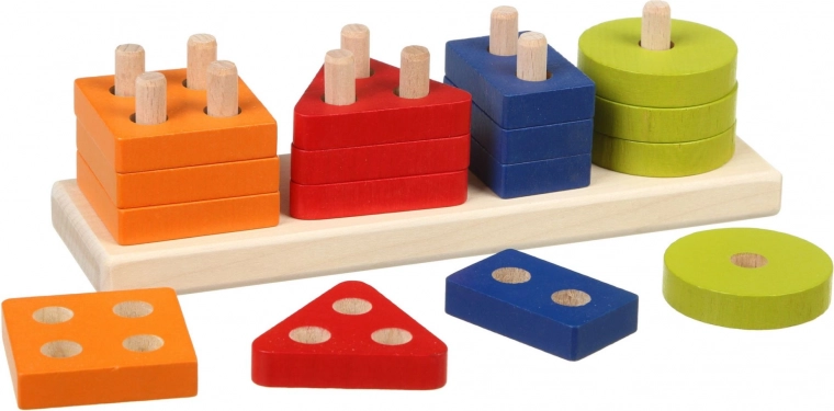 Spalvų, formų ir rūšiavimo mokymasis