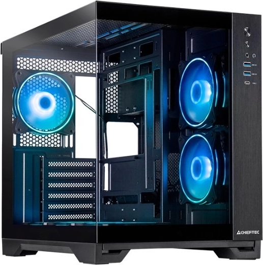Six 120 mm ARGB fans with control hub