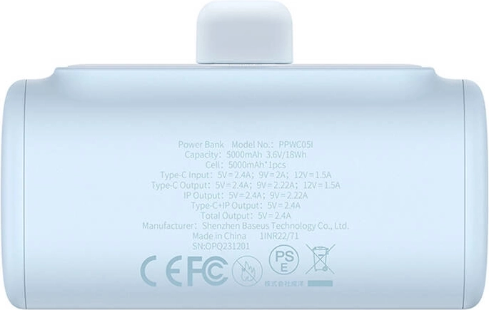 Pocket-sized dimensions, low weight