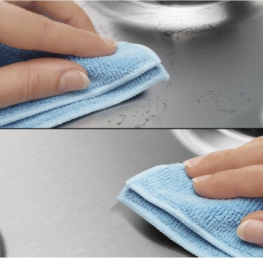 Lengvas valymas be dryžių