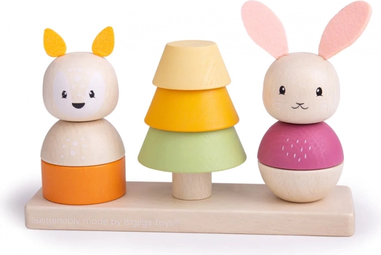 Sustainable FSC wood and non-toxic paints