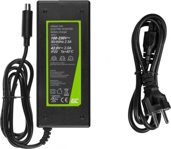 Greitas ir stabilus 42V/2A įkrovimas