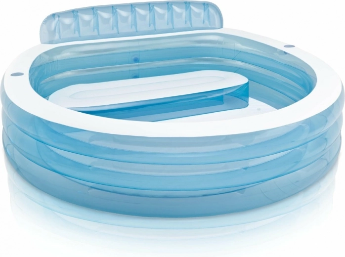 Integruota sėdynė su atlošu tobiam poilsiui