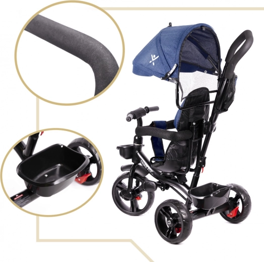 360° pasukama sėdynė maksimaliai kontrolei