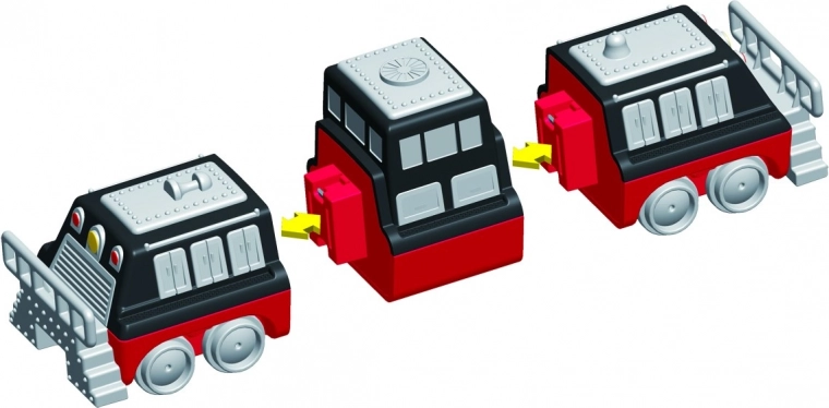 Modulinės transporto priemonės, kurios tvirtai laikosi
