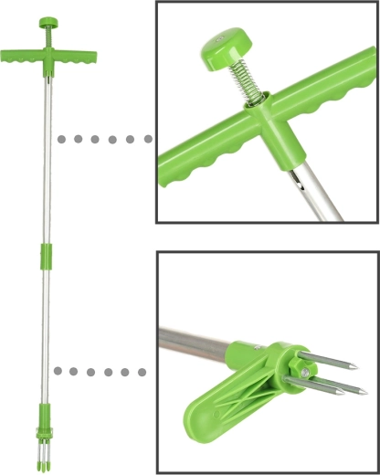 Lengva ir patvari medžiaga, ergonomiška T rankena