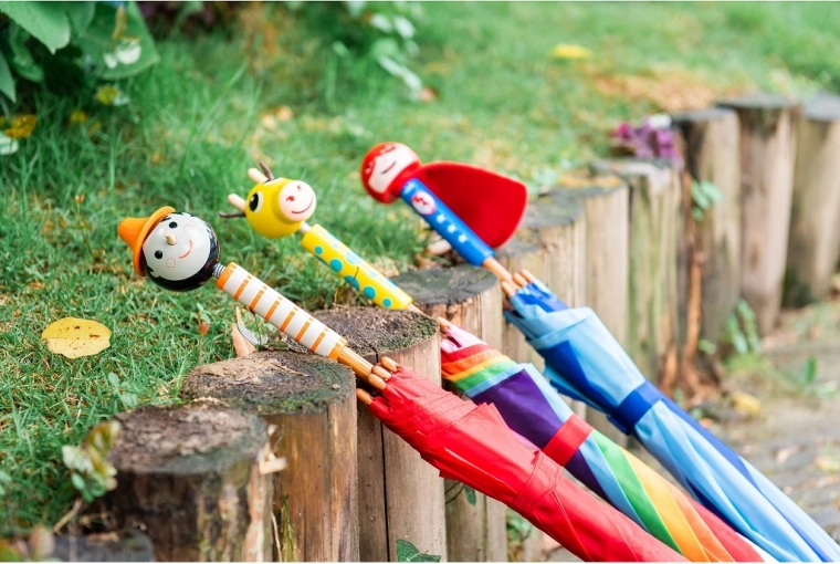 Cheerful colors kids love