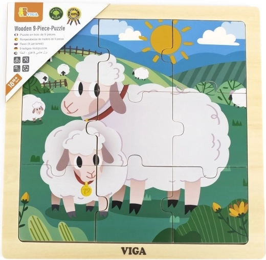 9 didelės dalys mažoms rankoms