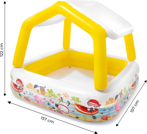 Saugus ir erdvus vaikų baseinas