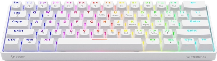 RGB backlighting and dedicated software