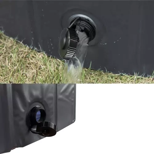 Greitas vandens išleidimas dėl išleidimo vožtuvo