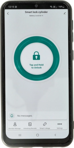 Smart management via app