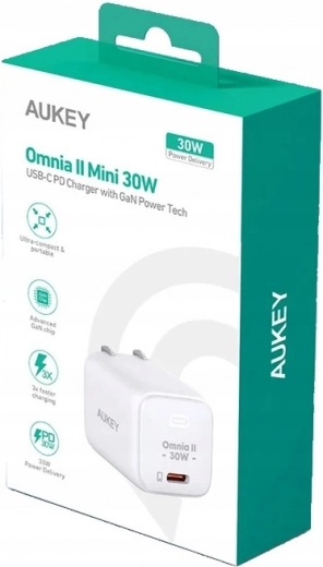 Galingas ir efektyvus 30 W GaN įkrovimas