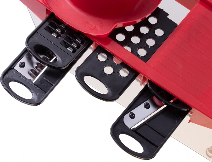 Six interchangeable blades