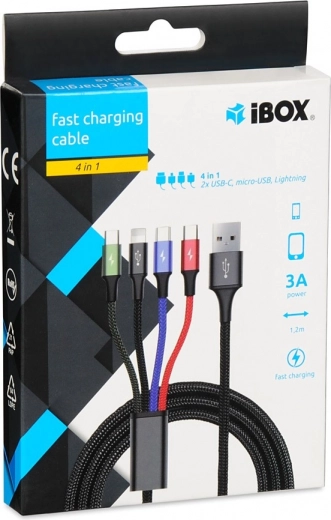 3 A fast charging and data transfer