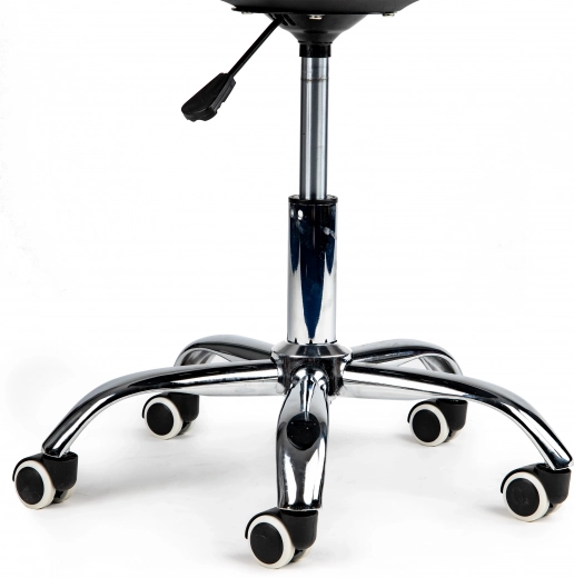 Stabilus chromuotas pagrindas su guminiais ratukais