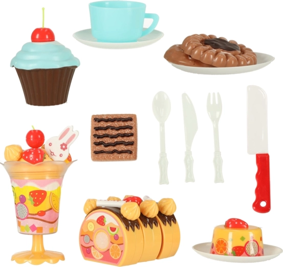 Turtinga 75 dalių komplektacija