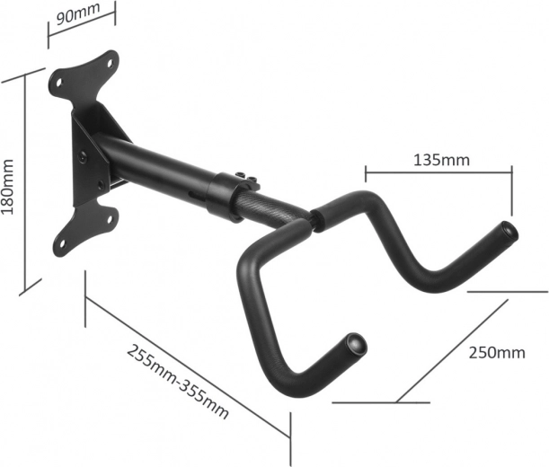 Reguliuojamas ilgis ir sulankstoma svirtis