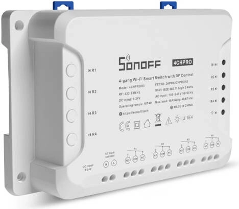 Atskiras 4 įrenginių valdymas