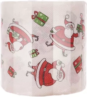 Linksmas kalėdinis dizainas su KALĖDŲ SENELIU