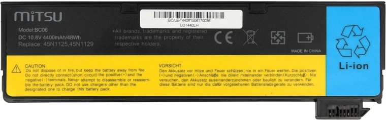 High capacity for longer runtime