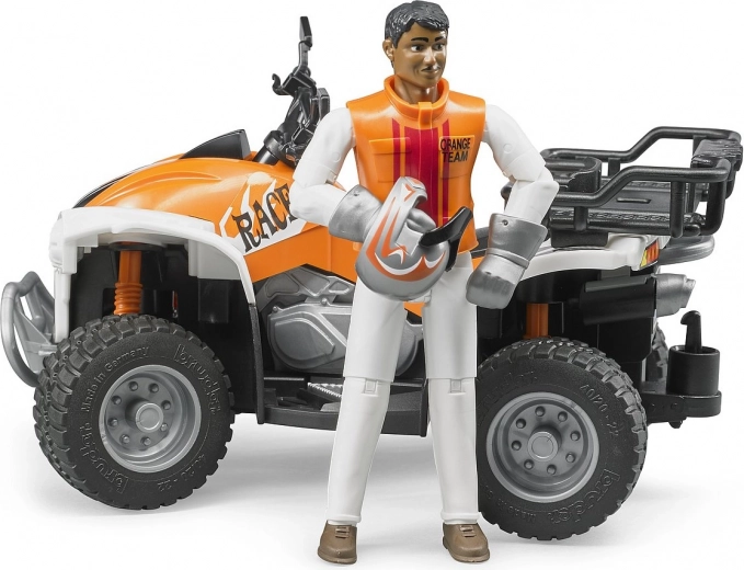 Detali vairuotojo figūrėlė su apsaugine ekipuote