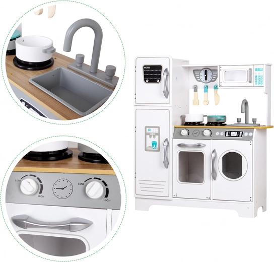 Fridge, sink, and storage