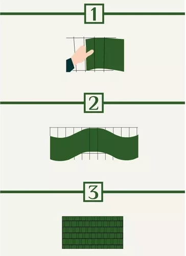 Lengvas montavimas su spaustukais