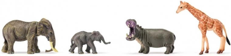 Plečiamas safaris su mažais ir dideliais gyvūnais