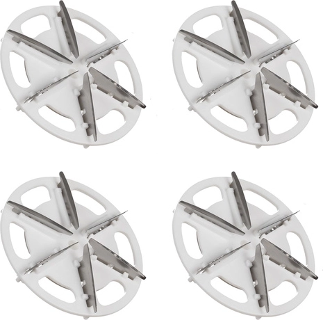 4 keičiamos galvutės ilgam tarnavimui