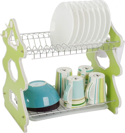 Sausas stalviršis dėl padėklo