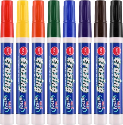 8 ryškios spalvos aiškioms pastaboms