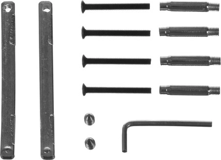 Tvirtas tvirtinimas su šešiakampio prispaudimu