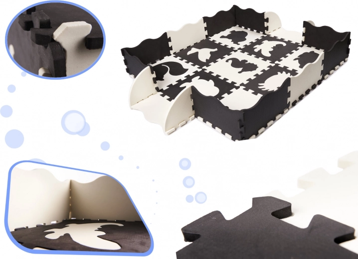 Putų dėlionių kilimėlis vaikams